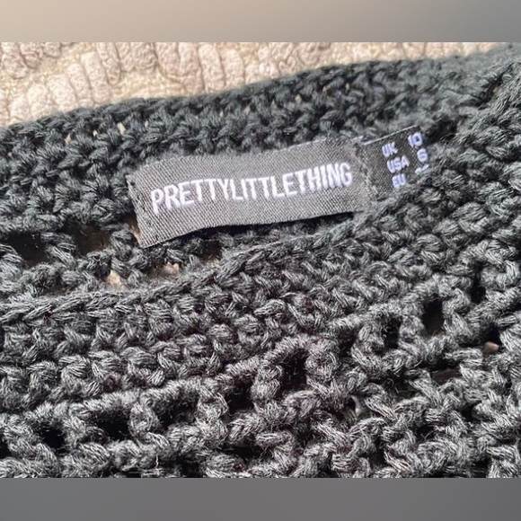 Pretty Little Thing Black Crochet Set - Picture 5 of 5